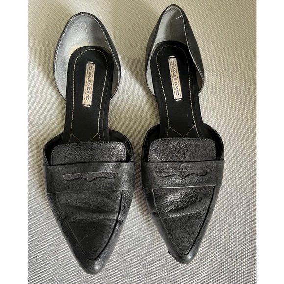 Charles David Shoes - Charles David Burnished Leather Loafer